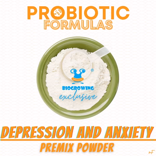 [Exclusive-Formulas] Depression and Anxiety Probiotic Custom Blend Premix Powders OEM/ODM